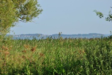 Blick übers Achterwasser